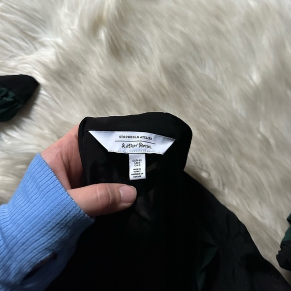 & OTHER STORIES Color Block Midi Dress - Picture 5 of 5